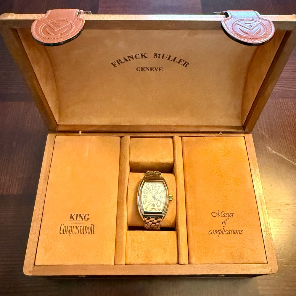 Franck Muller King Conquistador Men's Watch w/Box
